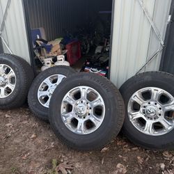 Ram 2500 Rims And Tires For Sale
