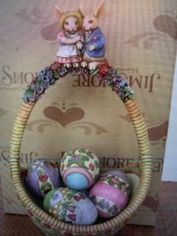 Easter Basket. Jim Shore. 2006. 