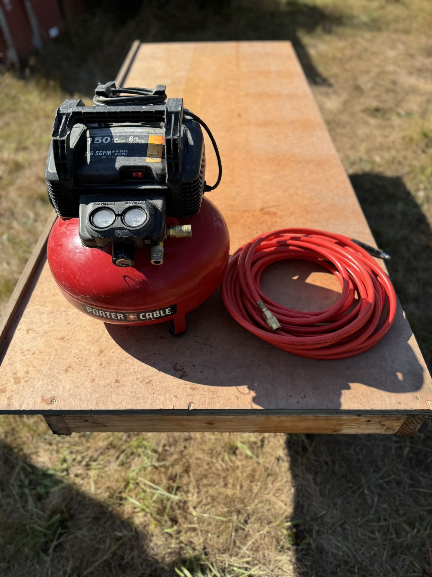 Porter Cable Pancake Compressor 