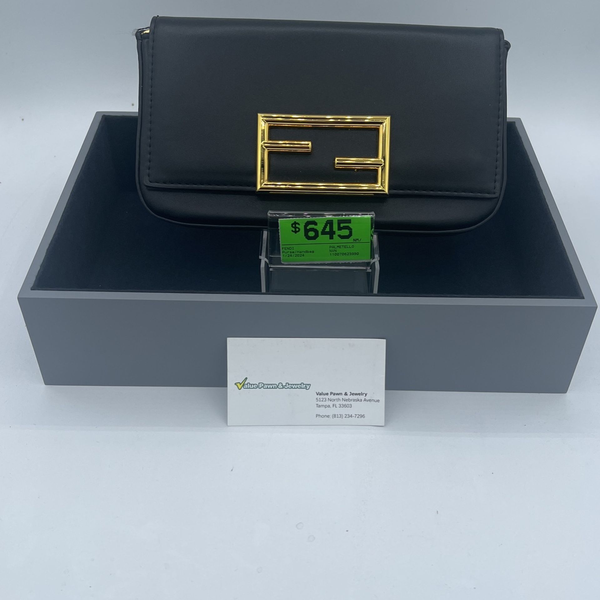 Black Fendi Wallet