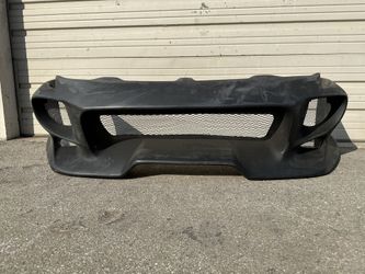 Brand New 90 - 93 Toyota Celica V Style Fiberglass Front Bumper (NOH)