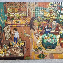 Enchanted magic house 1000 pc puzzle