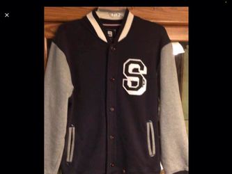 Men’s south pole bomber varsity jacket