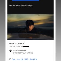 Ivan Cornejo Ticket 