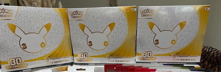 30th Celebrations PKC ETB and AH bundles