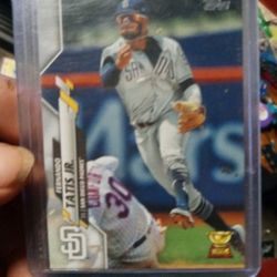 2020 Topps Fernando Tatis jr Rookie Card