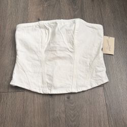 Women’s Denim White Top