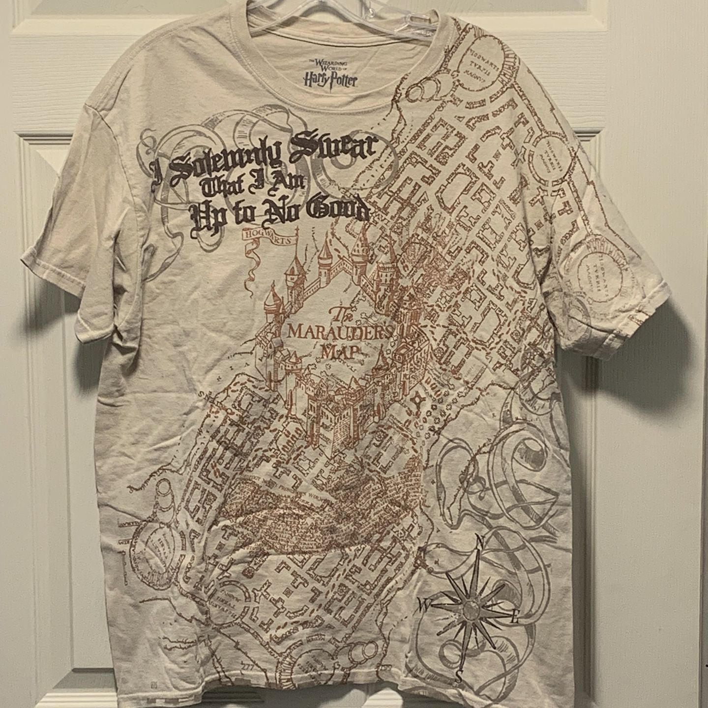 Marauders Map Harry Potter Shirt for Adults