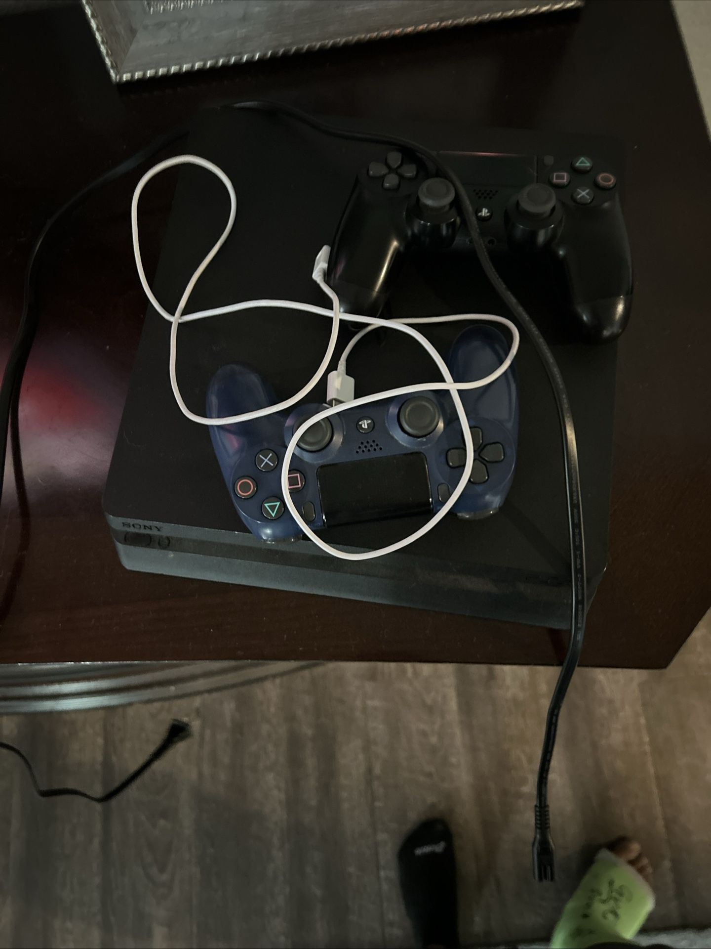 PS4 Black 1TB Two Controllers