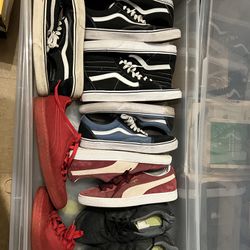 Vans, Puma & Nike Shoes 