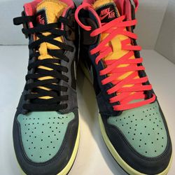 Nike Air Jordan 1 Retro High OG "Tokyo Bio Hack" Used No Insoles