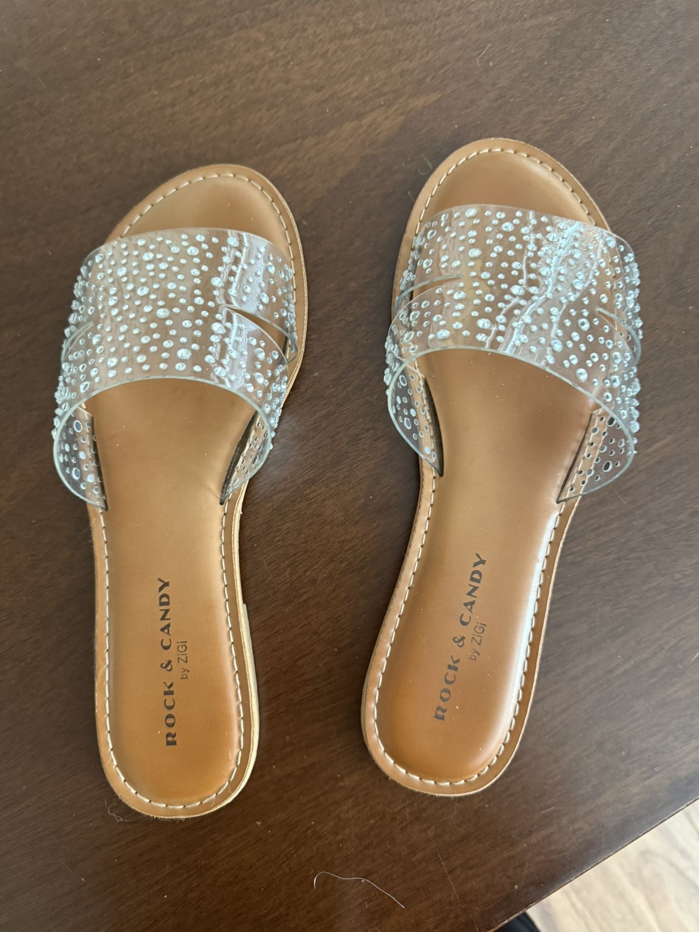 Paris, Summer sandals I am asking 12 I paid 20. Let me know if you’re interested their size 8.