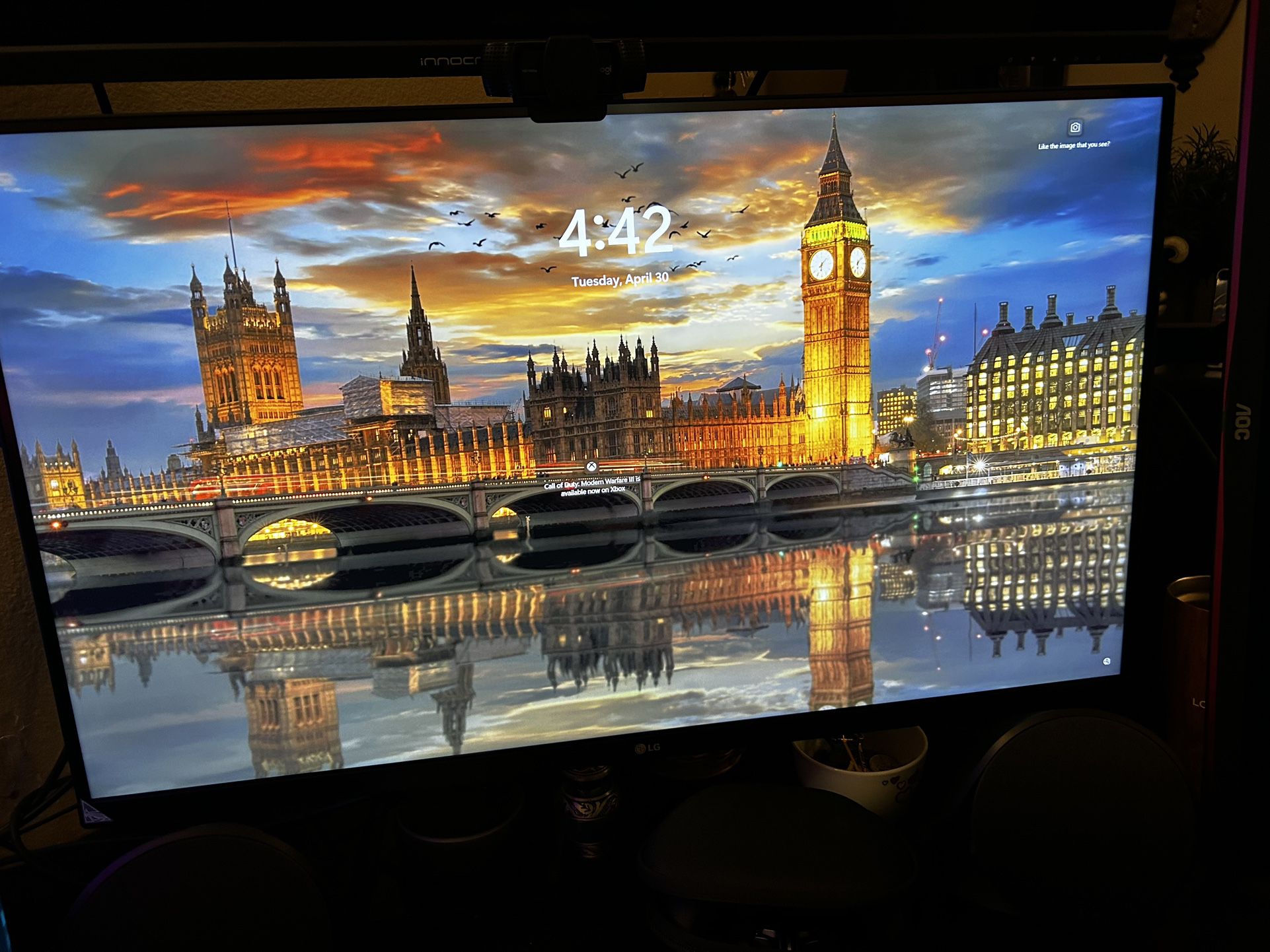 32” LG 4K HDR Monitor