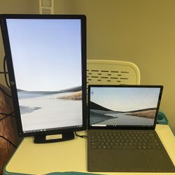 Microsoft Surface 3 Laptop w/ External Display 