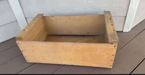 Old Wood Crate 