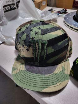 Monster Energy Hat adjustable used a couple of times