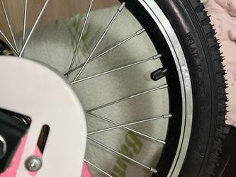 Bicicleta Niña 16” OUTROAD rosada con rueditas