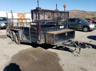 2012 Marksan Utility Trailer – 14’ Dual Axle