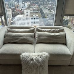 JoyBird  Sebastian Modular LoveSeat (Irish Cream ) 2 available