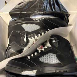 Air Jordan 5 Retro Black Metallic