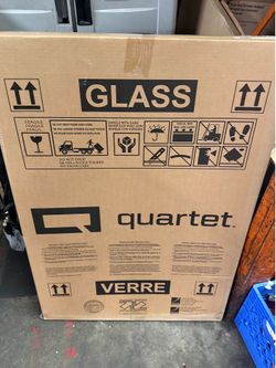 Quartet Glass White Board in Box
