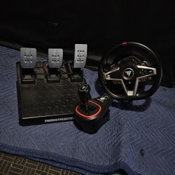 Ps4/ps5/ Pc .Thrustmaster T2480 With Thrustmaster Th8S Shifter