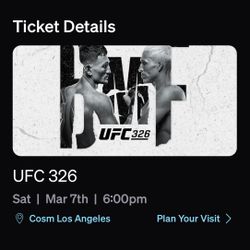 UFC 326  COSM