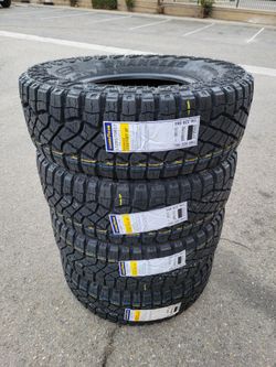 LT 285 70 17 NEW TIRES SILVERADO SUBURBAN AVALANCHE TAHOE SIERRA F150 RAM RUBICON GLADIATOR TUNDRA TITAN