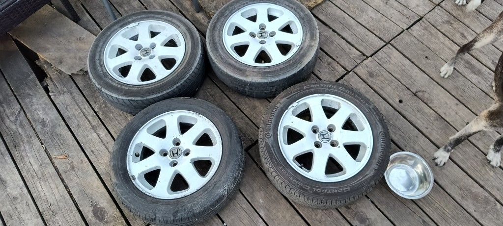 Honda Civic SI Wheel Rim OEM 15 inch Wheels