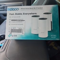 Deco TPLINK AC1200 Wi-fi Mesh Router
