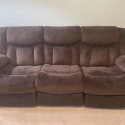 Couch and Loveseat Set Need Gone
