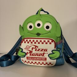 Loungefly Disney Toy Story Alien Pizza Planet Backpack