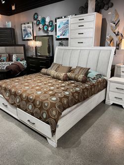 QUEEN BED FOR SALE (AVAILABLE IN KING*) !!NO CREDIT NEEDED !! TAKE IT HOME TODAY!! 🚛 SAME DAY DELIVERY AVAILABLE 🚚 Se Habla Español