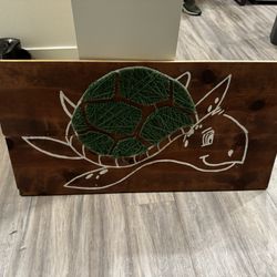HEAVY DUTY Turtle Wall Hanging String Art 