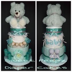 "BEAR" DIAPER CAKE 