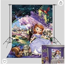Sophia The First Backdrop