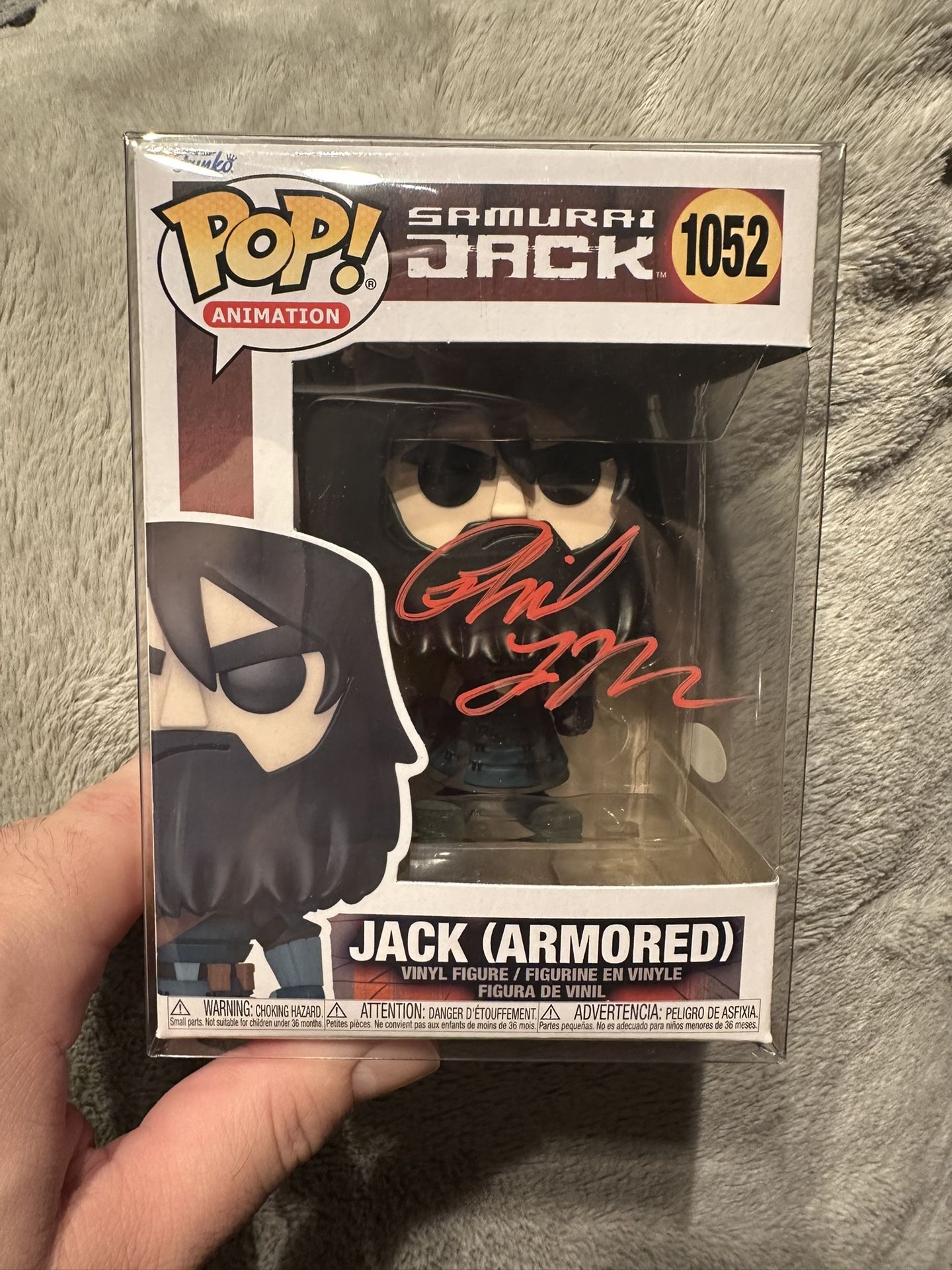 Funko Signed Samurai Jack In Armor
