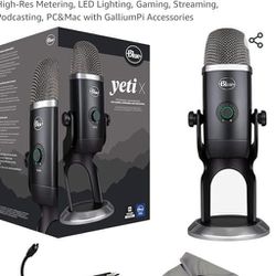 YETI USB MICROPHONE PERFECT FOR PODCASTING,  DJ's Etc