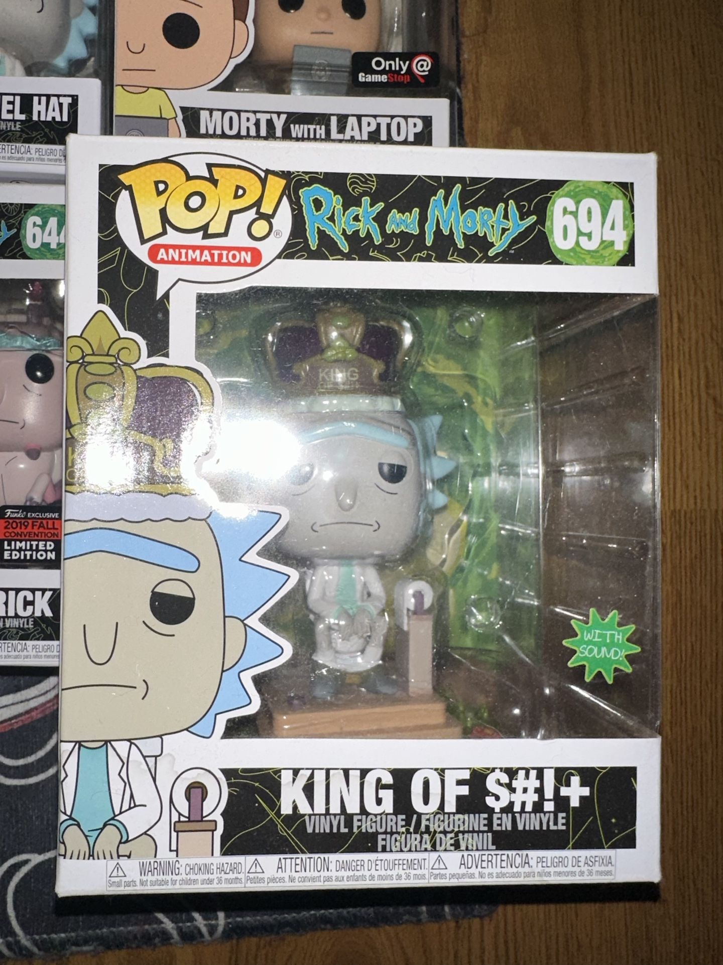 King Of Shit Rick And Morty Funko Pop