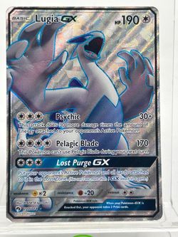 Pokémon TCG Lost Thunder Lugia Gx 207/214 Holo English