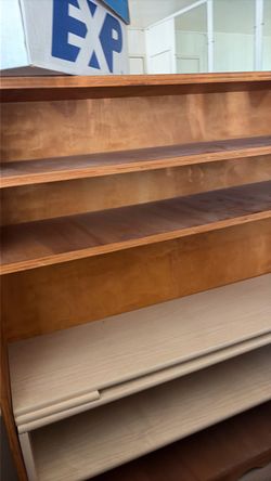 Book shelf wooden