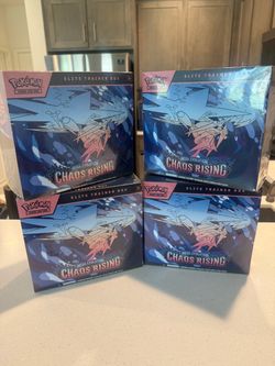 Chaos Rising ETB’s (Pokemon)