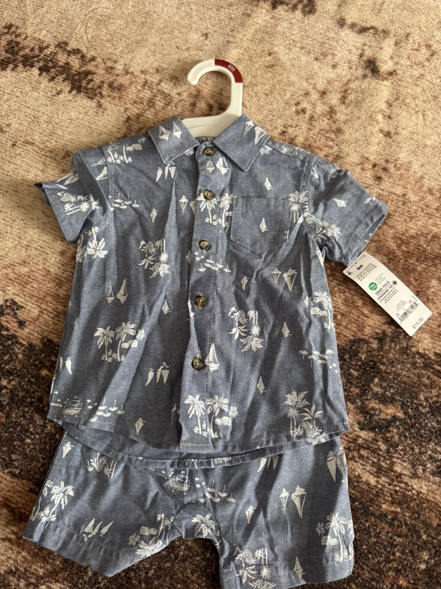 6m New Hawaiian Outfit