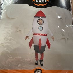 New Inflatable Rocket Ship Kids Costume