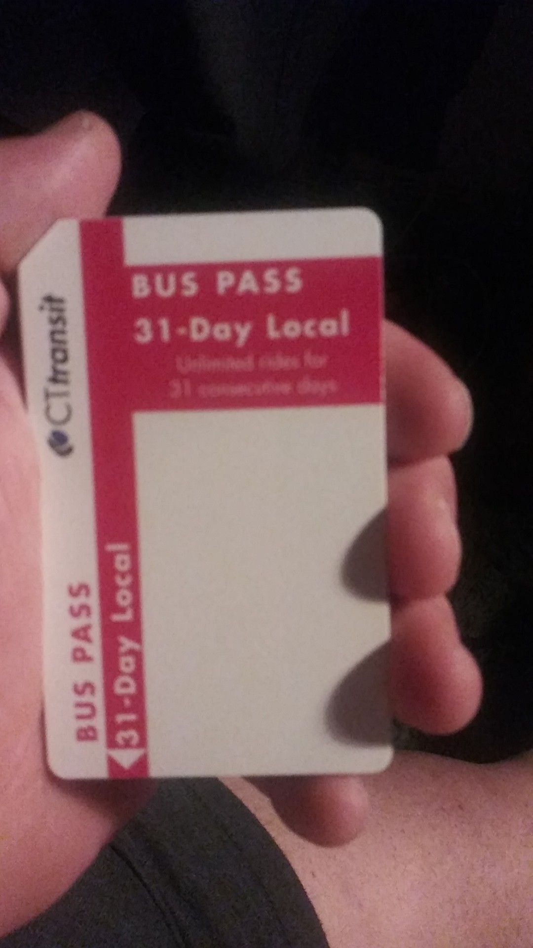 Bus pass