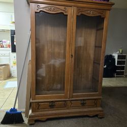 Antique China Hutch Display