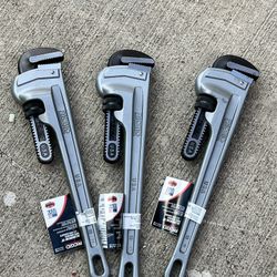 Ridgid Pipe Wrench 18”in  3x$150