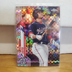 Juan Soto Topps Chrome Refractor Insert