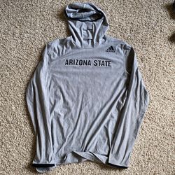 ASU adidas Long Sleeve Hooded Shirt