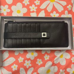 Lodis be Organized with Julia Long Card Stacker Wallet - Black NWT New With Tags One Size